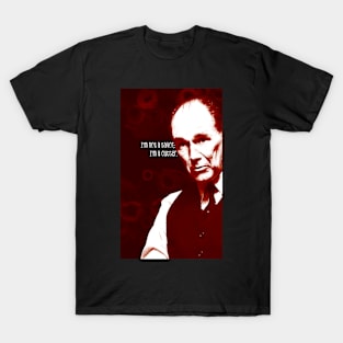 the outfit movie 2022 scissors and British gangster film graphic design T-Shirt